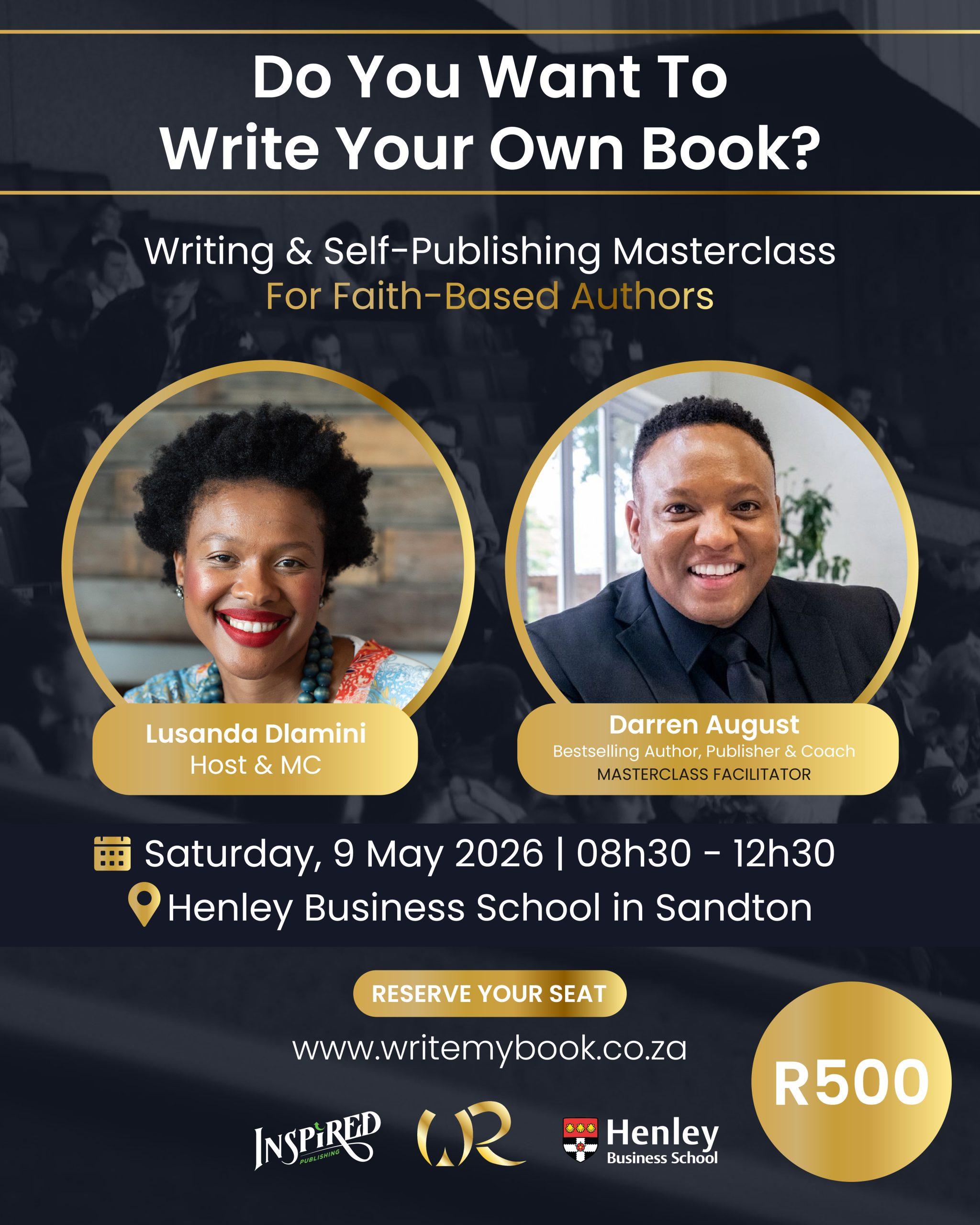Writing & Self-Publishing Masterclass